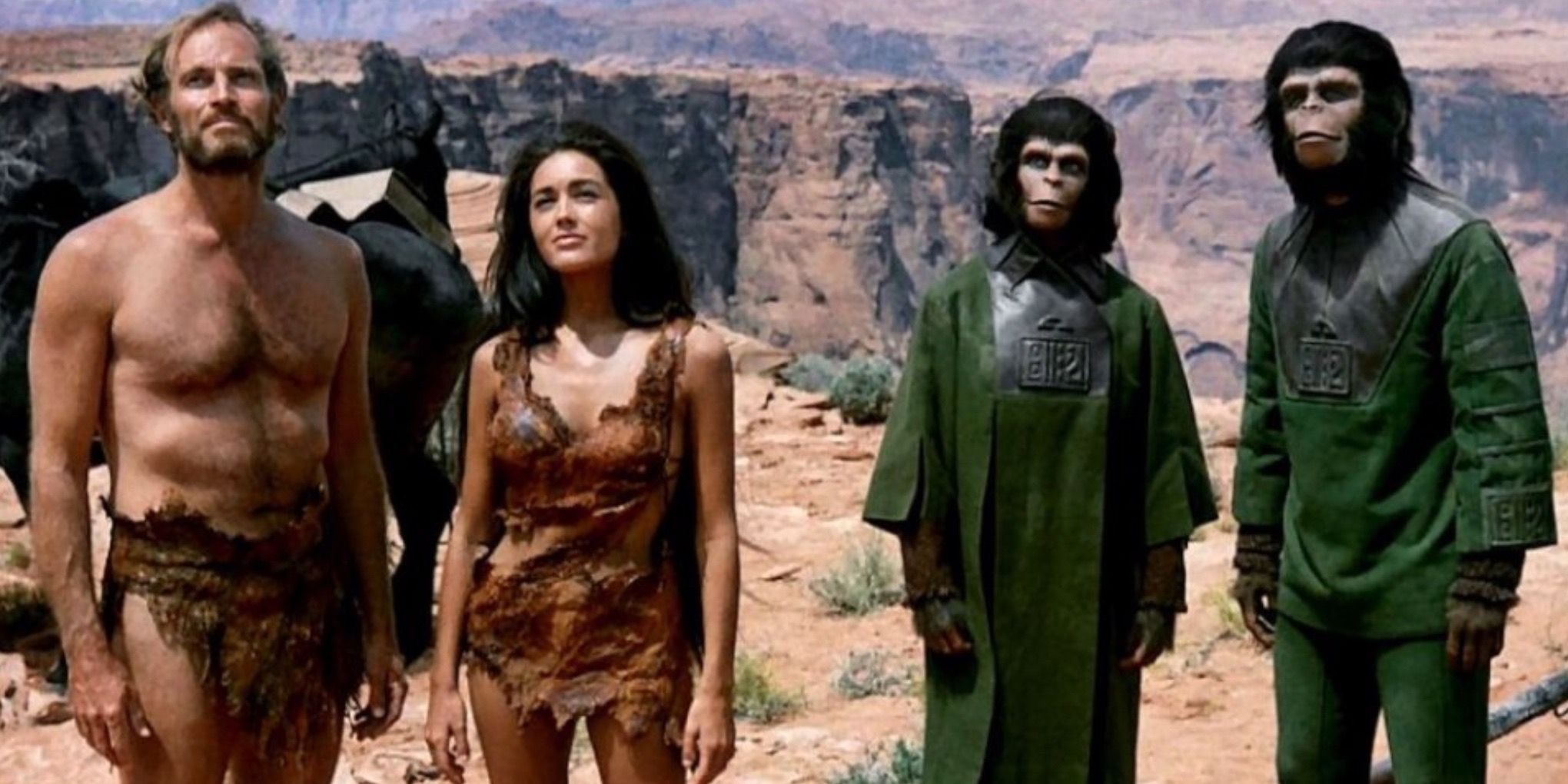 Le casting de La Planète des singes (1968)