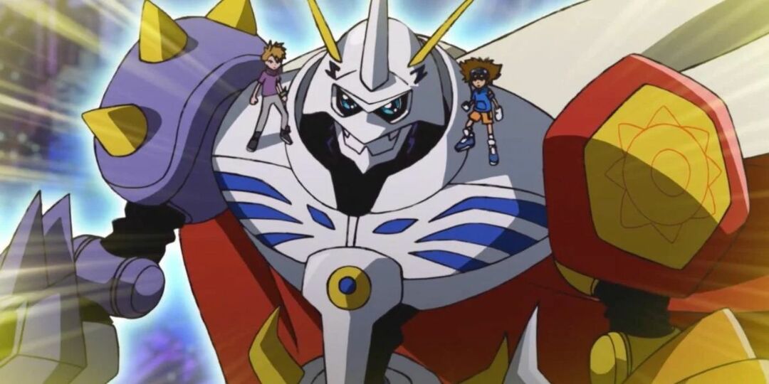 Omnimon stoji s Taijem i Mattom u Digimonu.jpeg