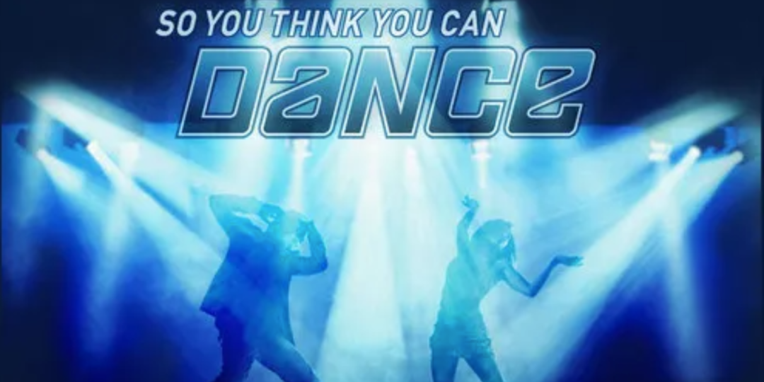 Cartaz So You Think You Can Dance com silhuetas dançarinas posando