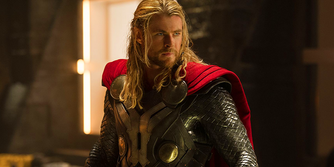 thor den mörka världen med Chris hemsworth som thor