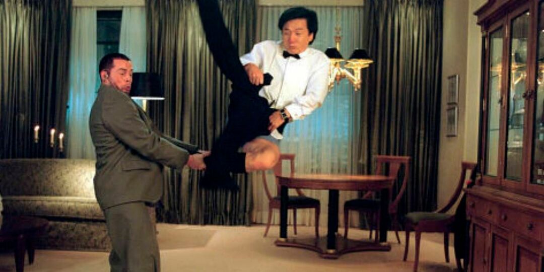 Jackie Chan vo filme Smoking