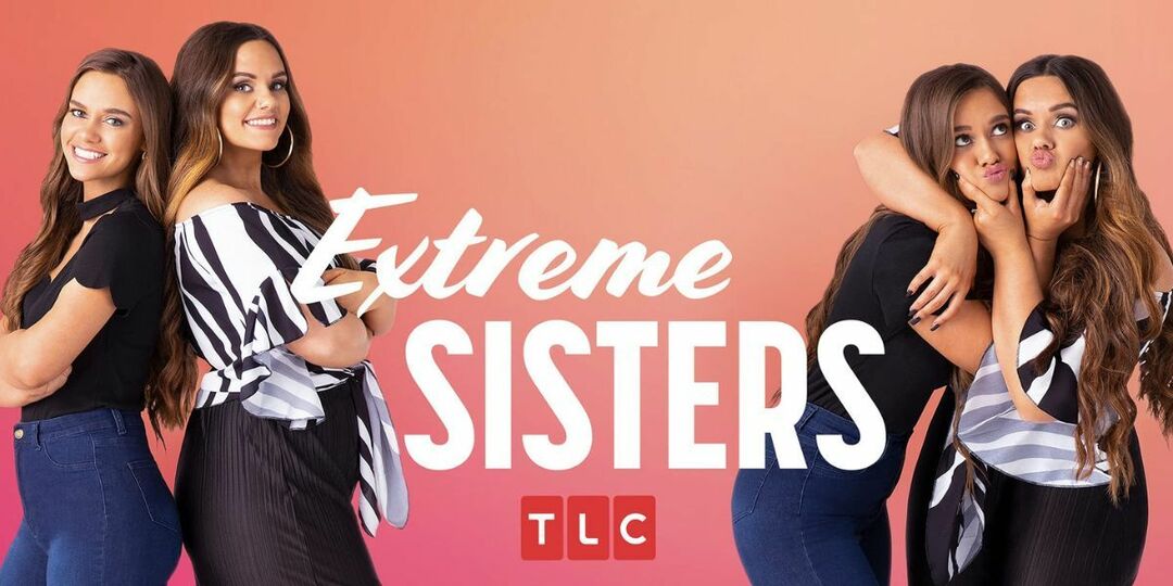 Bannière promotionnelle Extreme Sisters de TLC