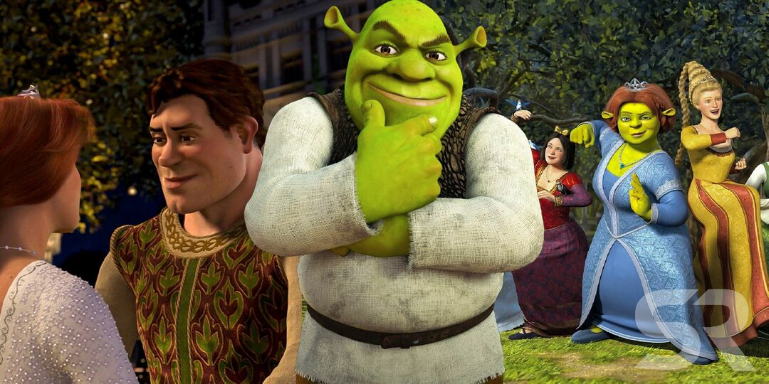 Shrek in Fiona Shrek tretji