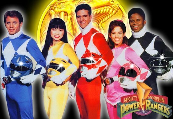 Power Rangers genstartside