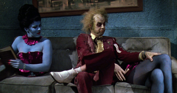 Beetlejuice dans la salle d'attente