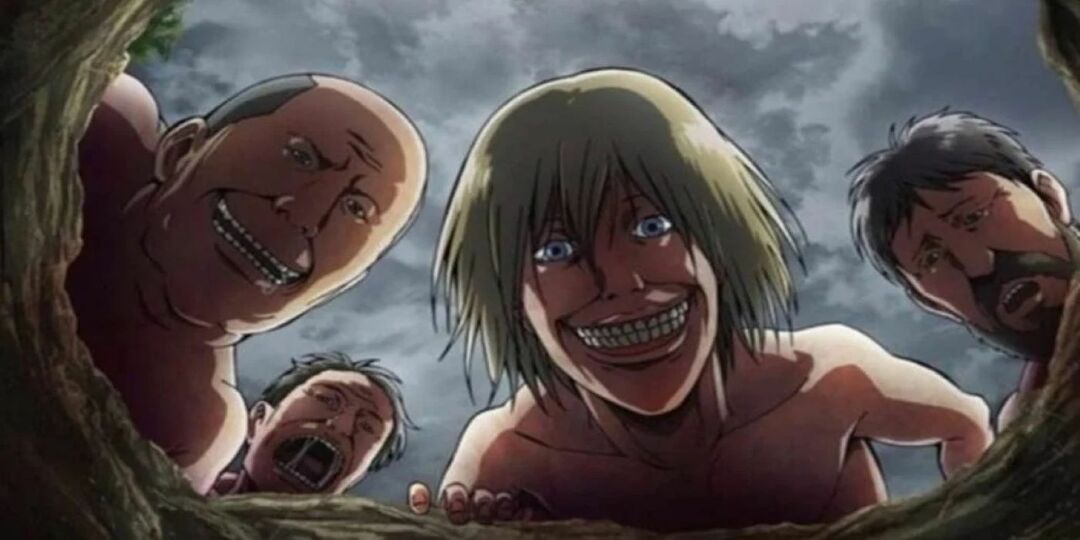 Titānu grupas attēls no Attack on Titan.