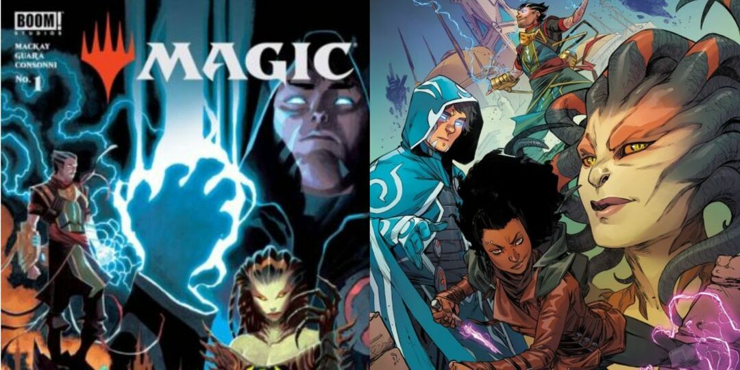 Komik Split Image Magic The Gathering #1