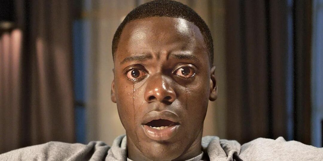 Daniel Kaluuya weint in Get Out