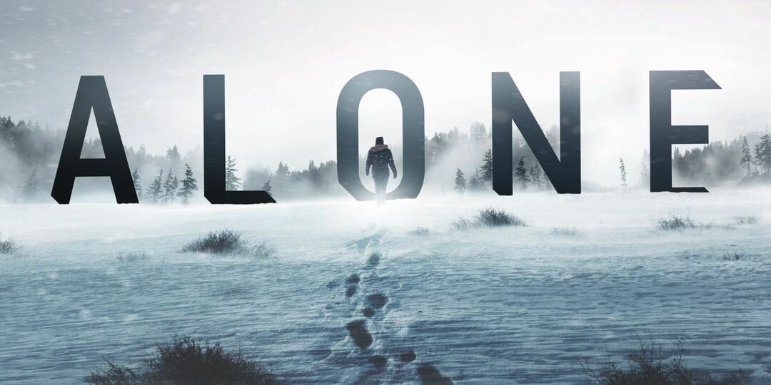 Image promo de l'émission Alone.