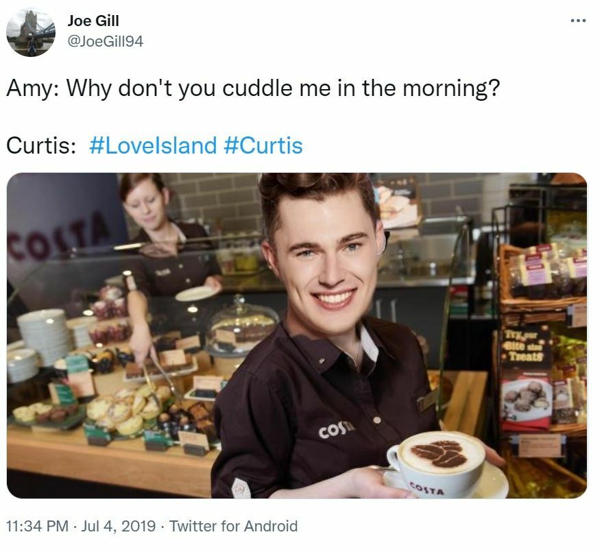 curtis sebagai barista