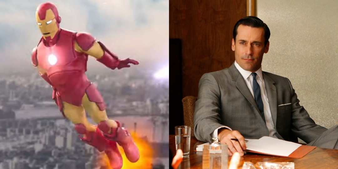 Jon Hamm jako Iron Man w MODOK.
