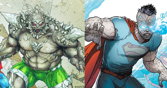 Jason Momoa als Doomsday en Bizarro Superman