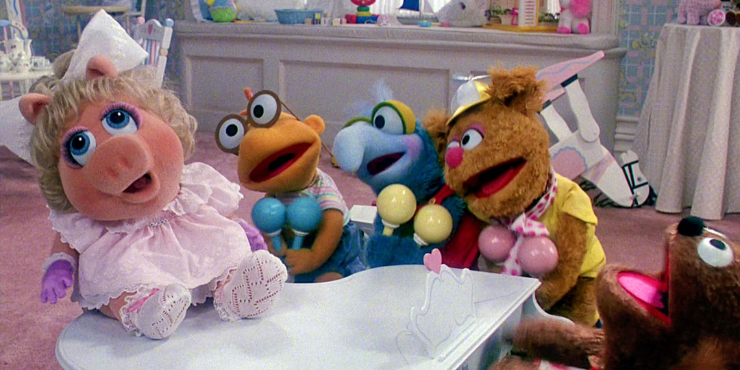 De Muppets als baby's in Muppets Take Manhattan