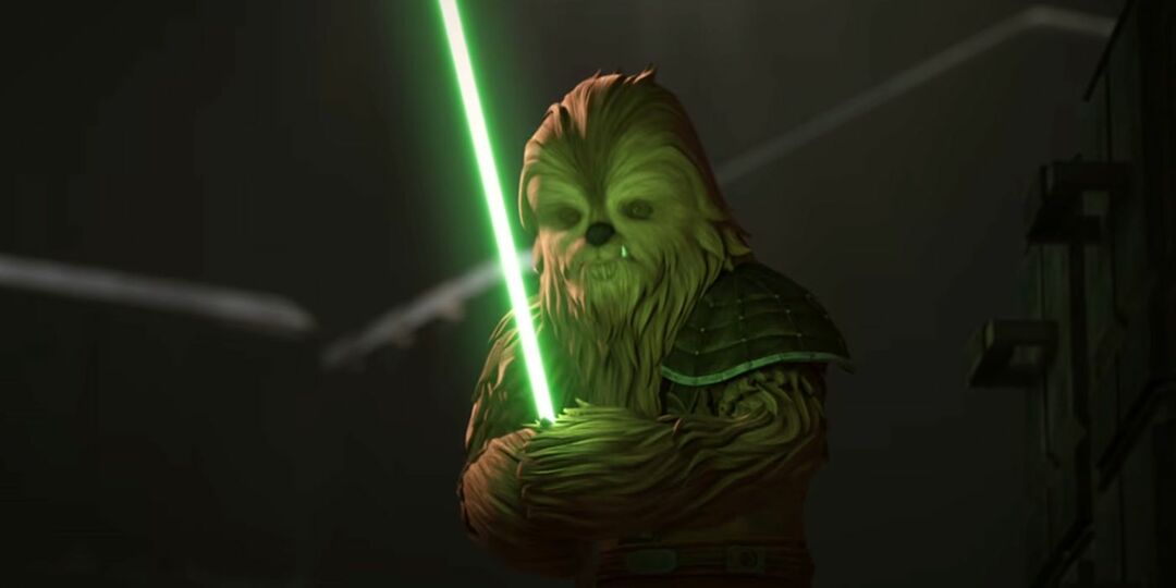 Guerre stellari Wookiee Jedi Gungi