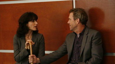 House and Cuddy in House op FOX