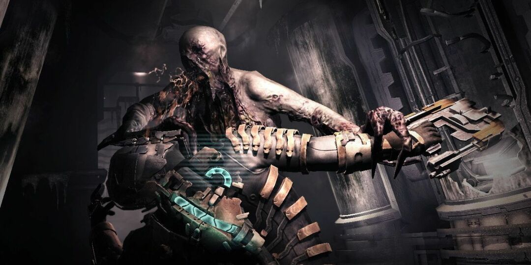 Captura de tela do jogo Dead Space 2.