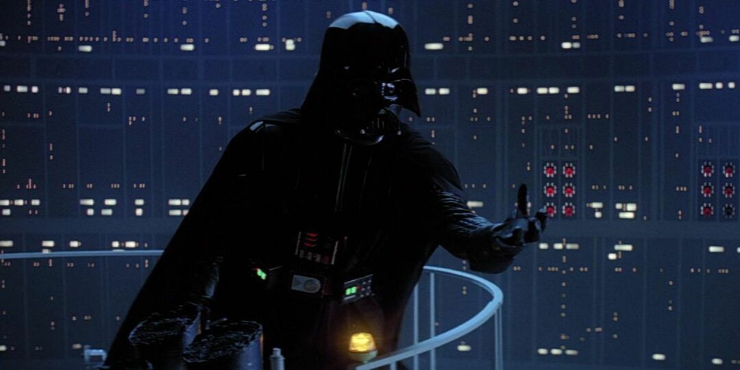 Empire Strikes Back'de Bespin'de Darth Vader