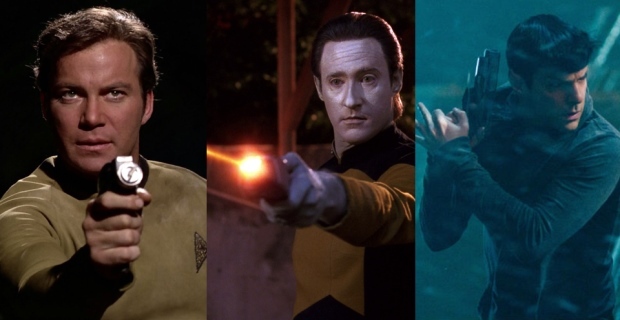 Parhaat elokuva-TV-aseet Star Trek Phasers