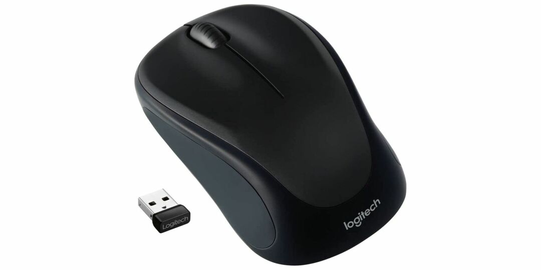 Черна безжична мишка Logitech от Amazon 