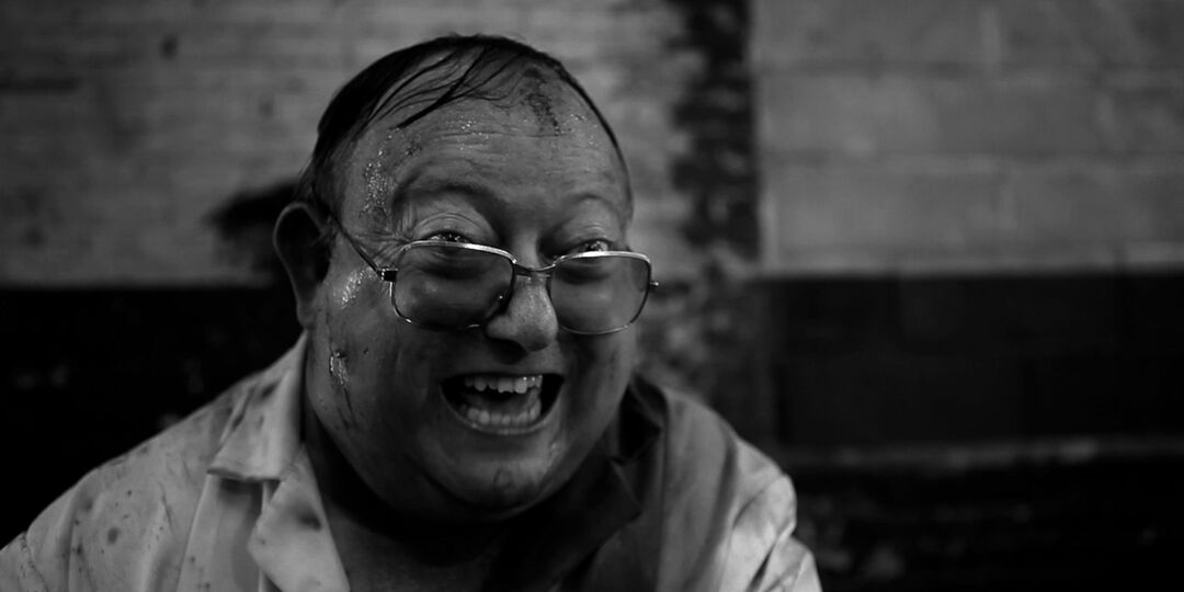 공포 영화 The Human Centipede 2의 이미지