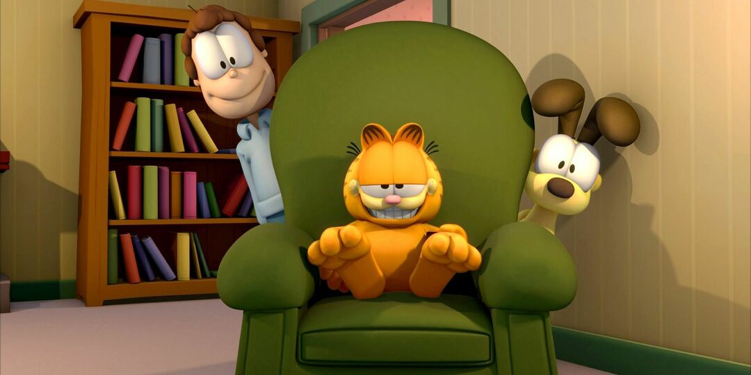 Jono Arbuckle'o, Garfieldo ir Odie atvaizdas „The Garfield Show“.
