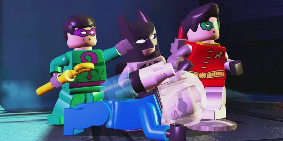 LEGO Batman, Robin, M. Freeze et Riddler Thug