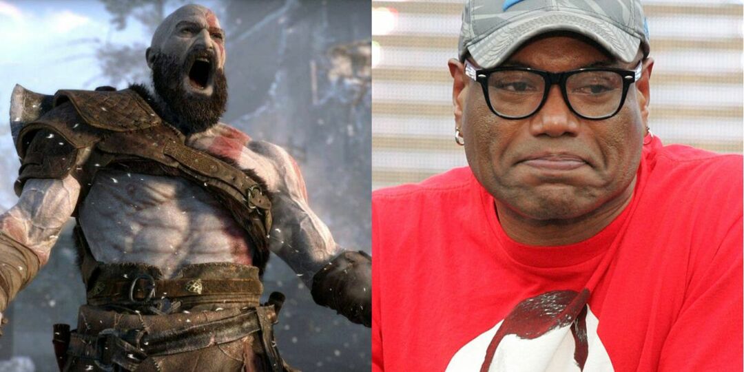 Kratos y Christopher Judge